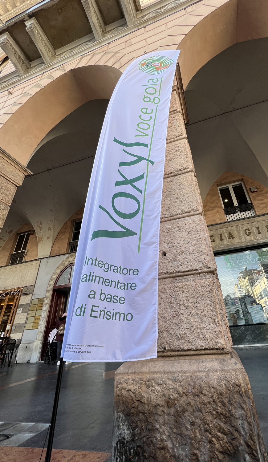 Voxyl Voce Gola in Piazza Colombo dal 01 al 05 Febbraio 2022